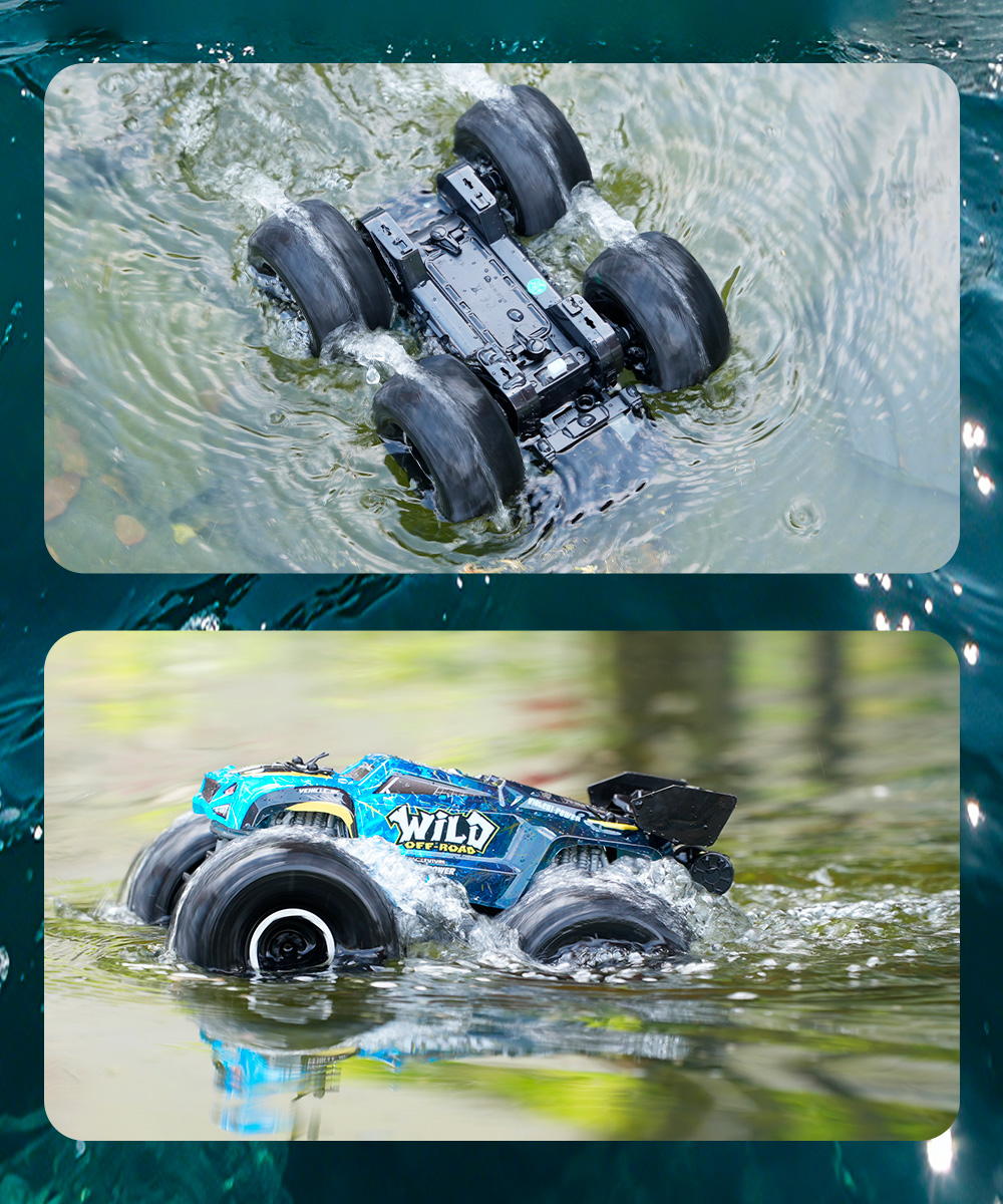 Kids Toys Long Island - 9IMOD RC Amfibia Monster Truck 4WD
