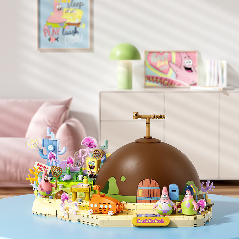 Kids Xbox Toys - Zestaw klocków Spongebob Patrick Star Rock