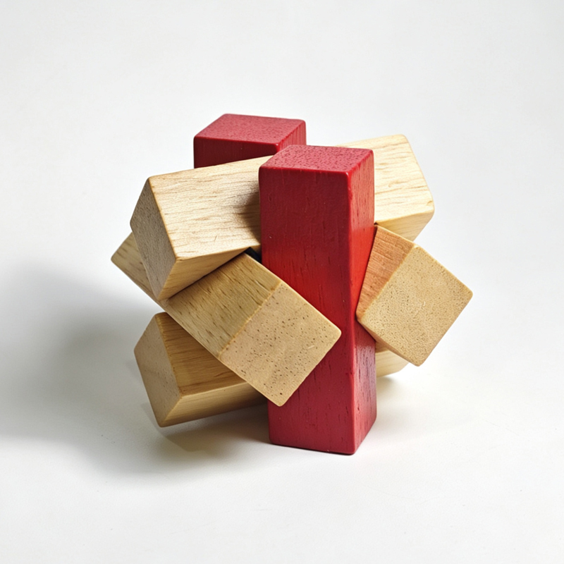 Wooden Puzzle Kids - Drewniane łamigłówki dla dorosłych i dzieci,