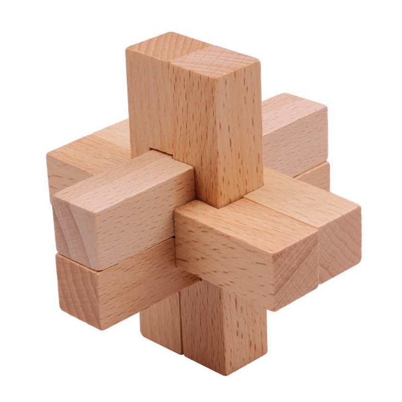 Wooden Puzzle Kids - Drewniane łamigłówki Luban dla dorosłych i