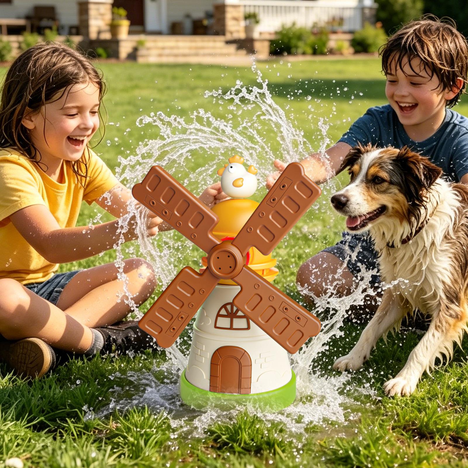 Kids Yard Toys - Zabawka dla dzieci - wiatraczek zraszający,