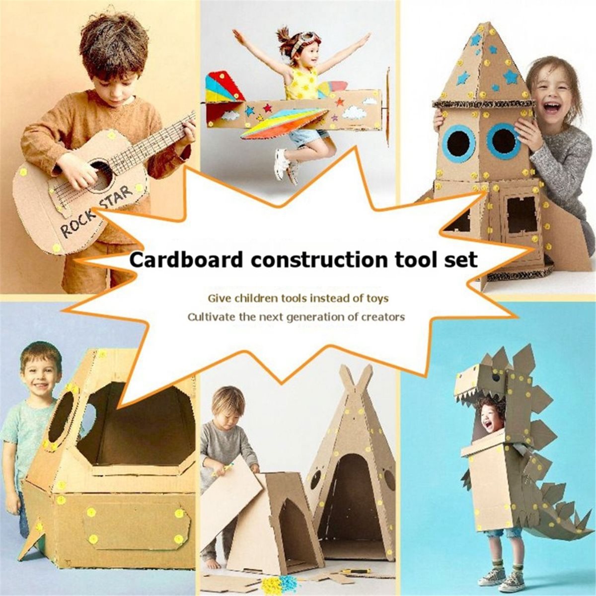Kids Toys List - 【LISTA WYŻYWCZYSTA】 Zestaw narzędzi z tektury,