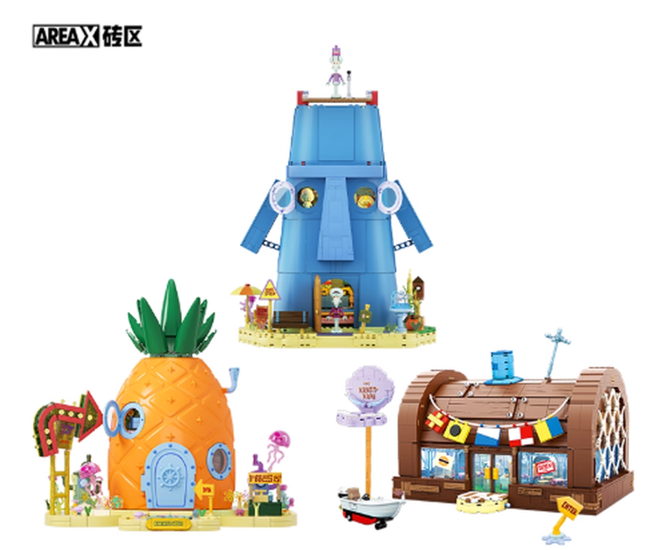 Klocki Areax Spongebob Bikini  – Kids Xbox Toys recenzja i cena