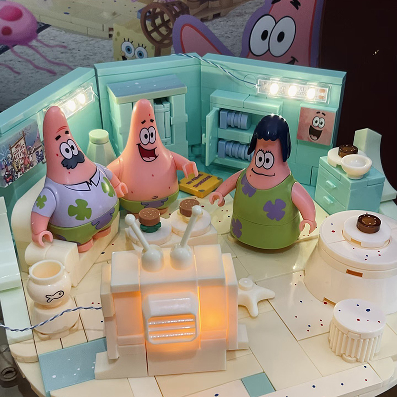 Zestaw klocków Spongebob Patri – Kids Xbox Toys recenzja i cena