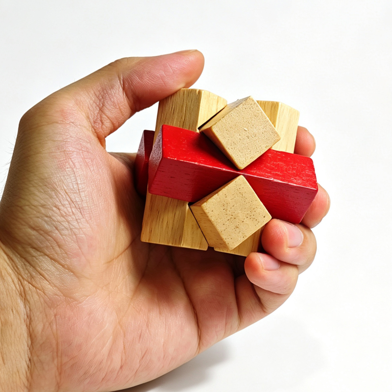 Drewniane łamigłówki dla doros – Wooden Puzzle Kids recenzja i cena
