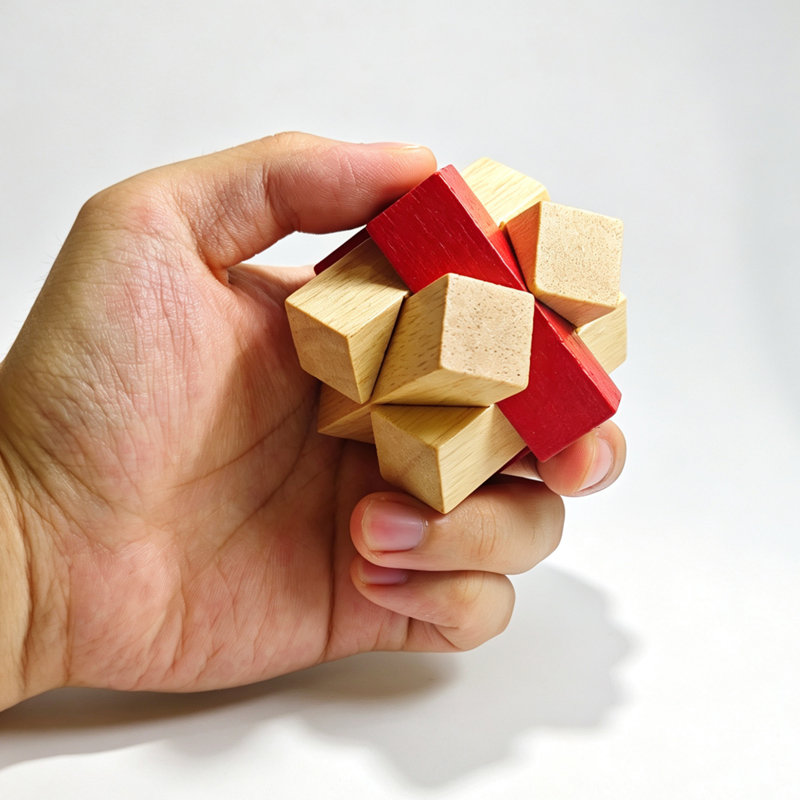 Drewniane łamigłówki dla doros – Wooden Puzzle Kids recenzja i cena