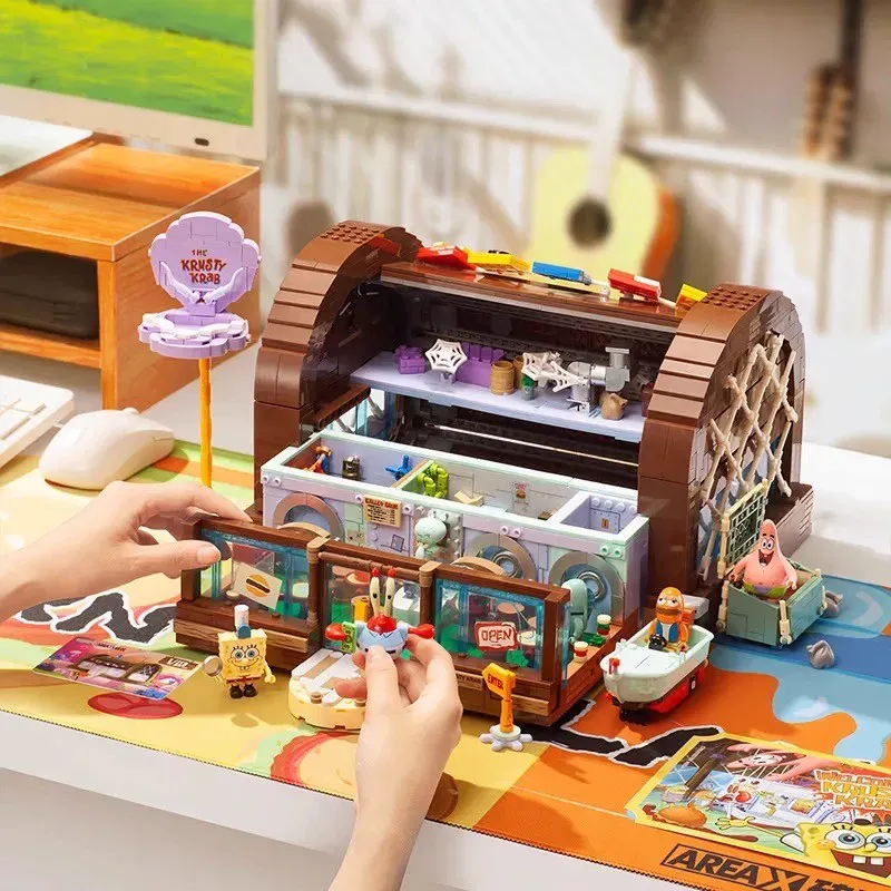Zestaw klocków SpongeBob Krust – Kids Xbox Toys recenzja i cena