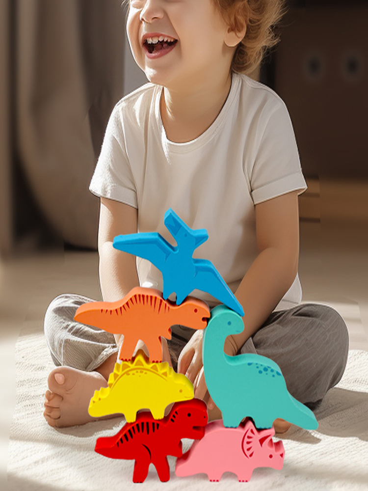 Drewniane klocki do budowania  – Kids Toys Videos recenzja i cena