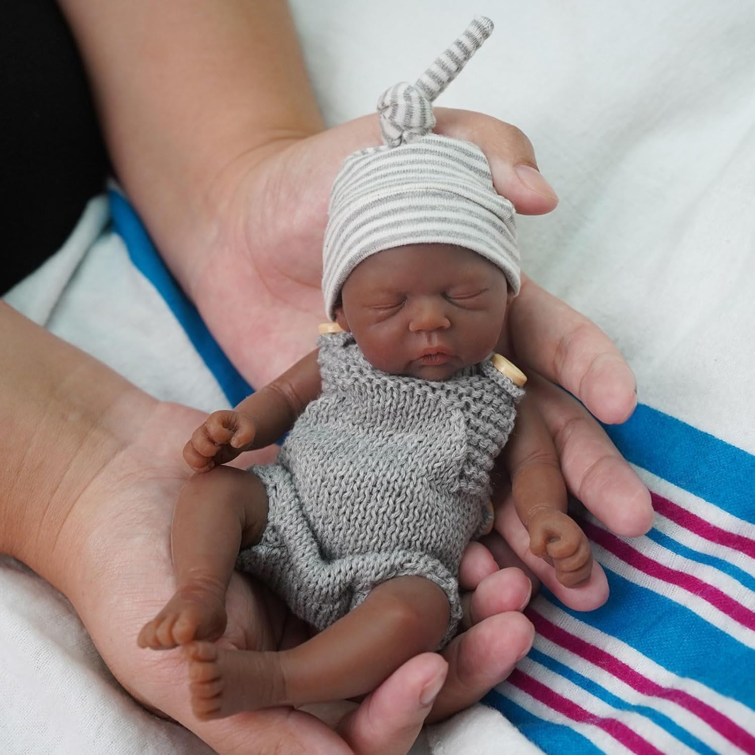 Reborn Baby Dolls 7 Inch Full  – Kids Toys New Born recenzja i cena