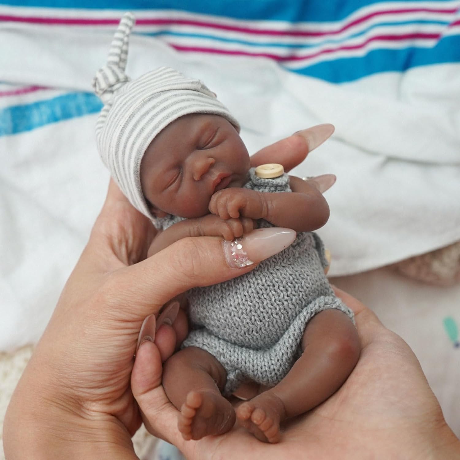 Reborn Baby Dolls 7 Inch Full  – Kids Toys New Born recenzja i cena