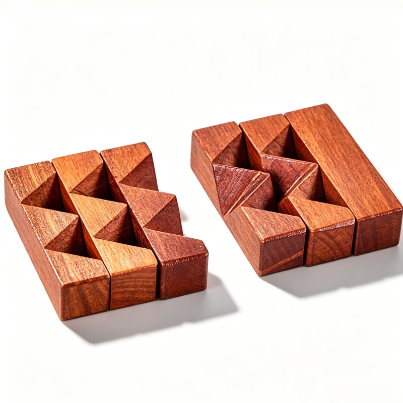 Drewniana układanka z węzłami, – Wooden Puzzle Kids recenzja i cena