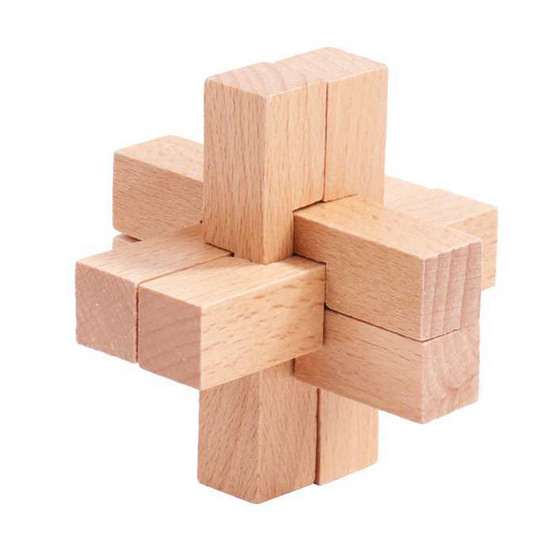 Drewniane łamigłówki Luban dla – Wooden Puzzle Kids recenzja i cena