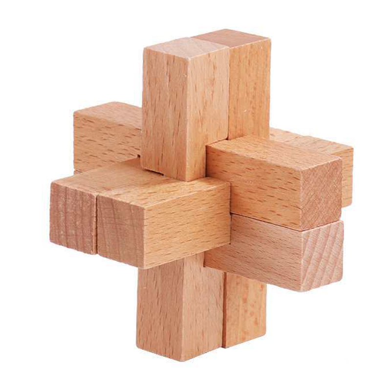 Drewniane łamigłówki Luban dla – Wooden Puzzle Kids recenzja i cena