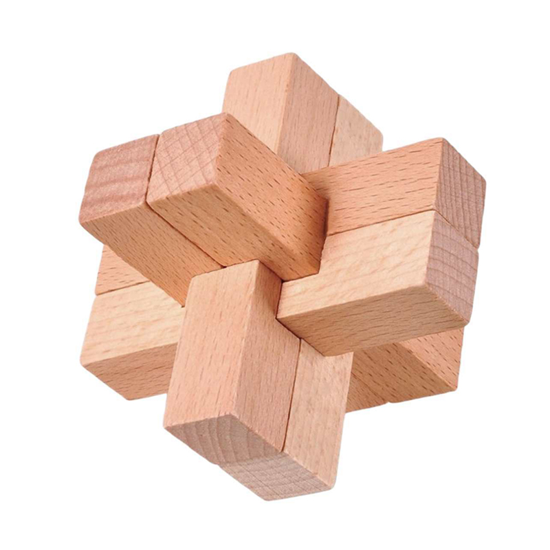 Drewniane łamigłówki Luban dla – Wooden Puzzle Kids recenzja i cena