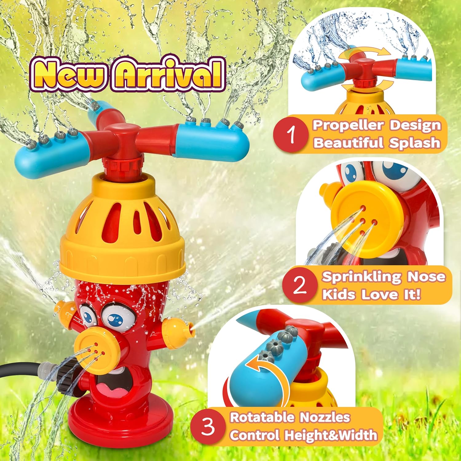 Zabawka do rozpryskiwania wody – Kids Yard Toys recenzja i cena