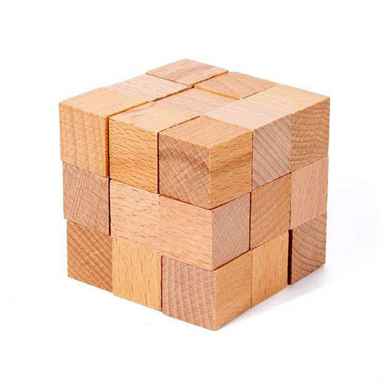 Kwadratowa Kostka Węża - Drewn – Wooden Puzzle Kids recenzja i cena