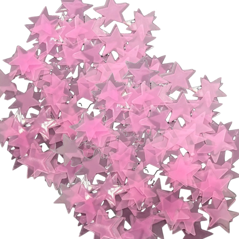 Opakowanie 100 świecących nakl – Glow In Dark Stars recenzja i cena