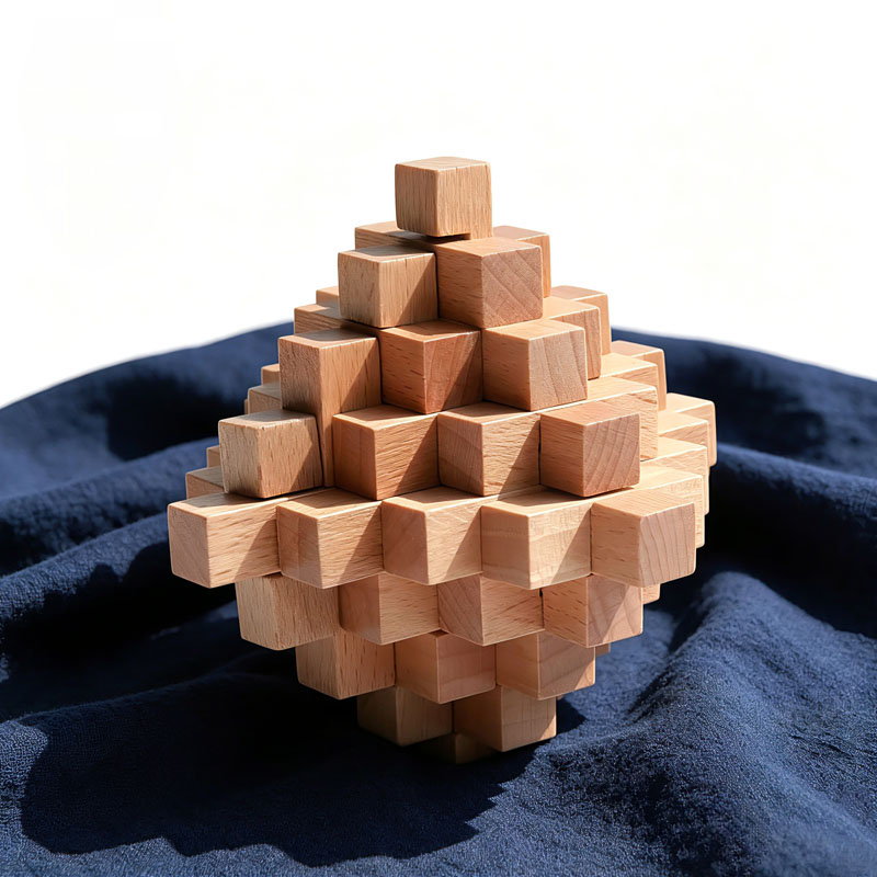 Trudne łamigłówki LuBan Lock w – Wooden Puzzle Kids recenzja i cena