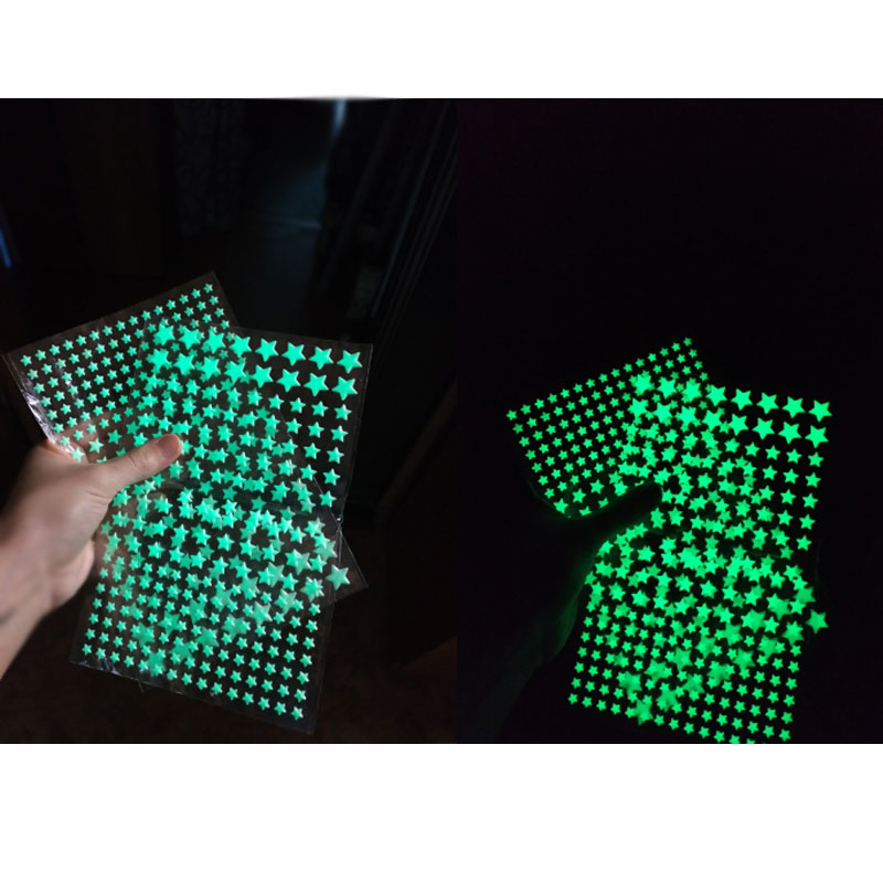 202 sztuk / zestaw 3D Bubble S – Glow In Dark Stars recenzja i cena