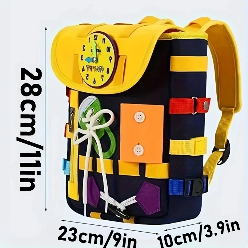 Filcowy plecak Montessori dla  – Kids Zipper Toys recenzja i cena