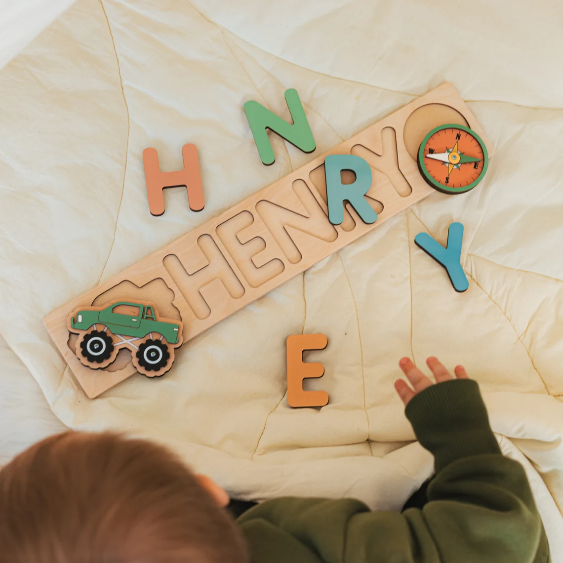 Personalizowana układanka z im – Wooden Puzzle Kids recenzja i cena