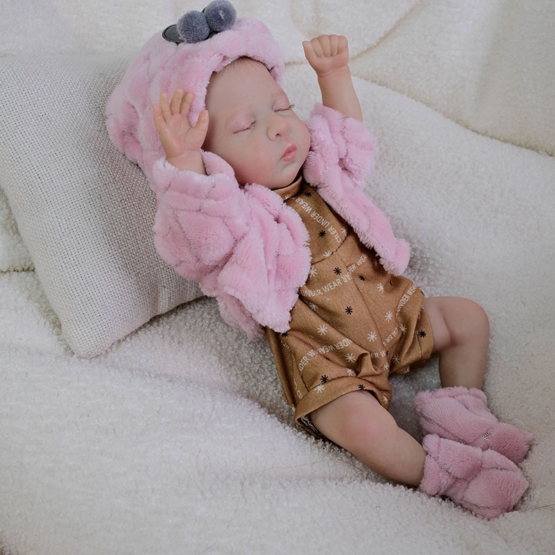 12-calowa Silikonowa Lalka Reb – Kids Toys New Born recenzja i cena