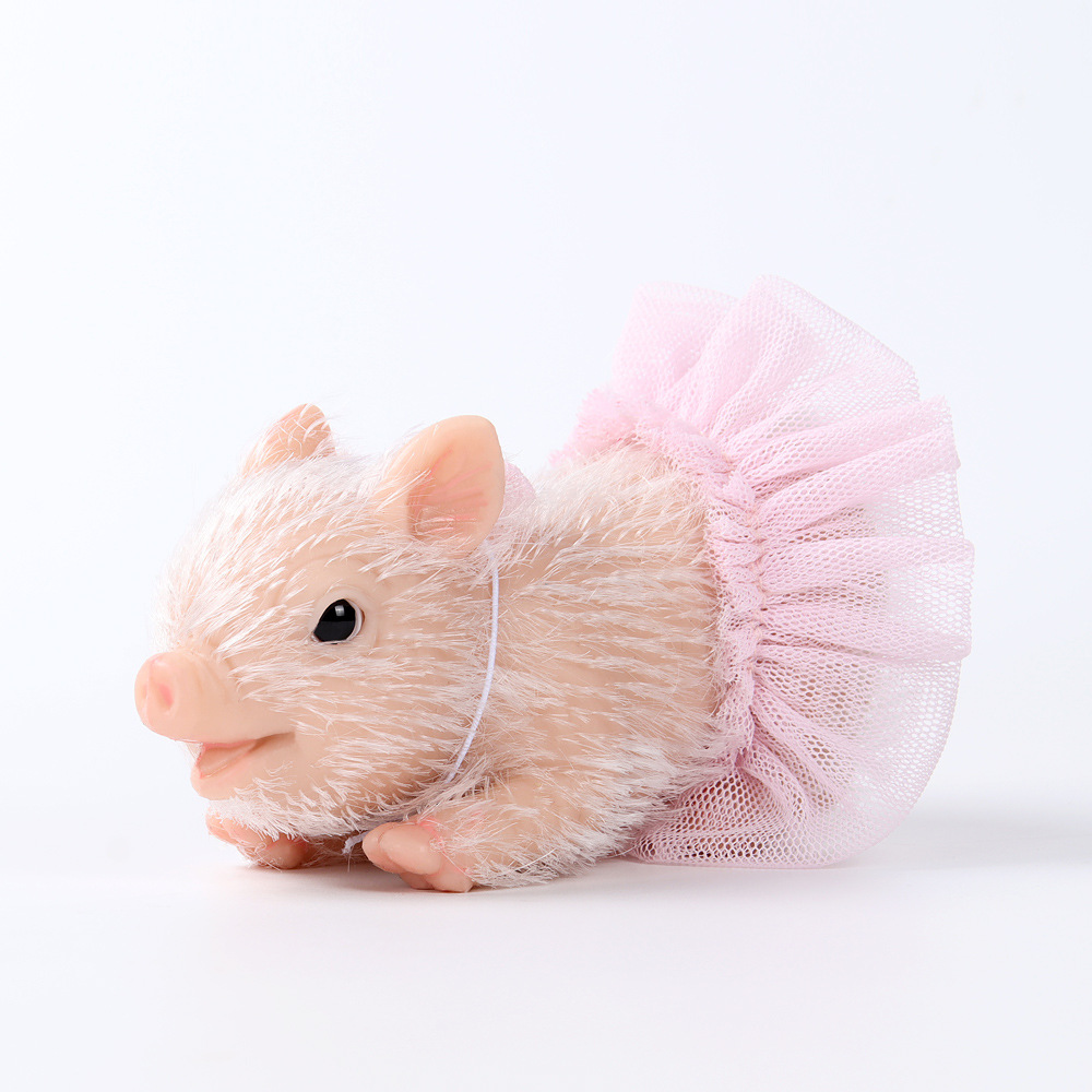 Silikonowa Mini Świnka Farma L – Kids Toys New Born recenzja i cena