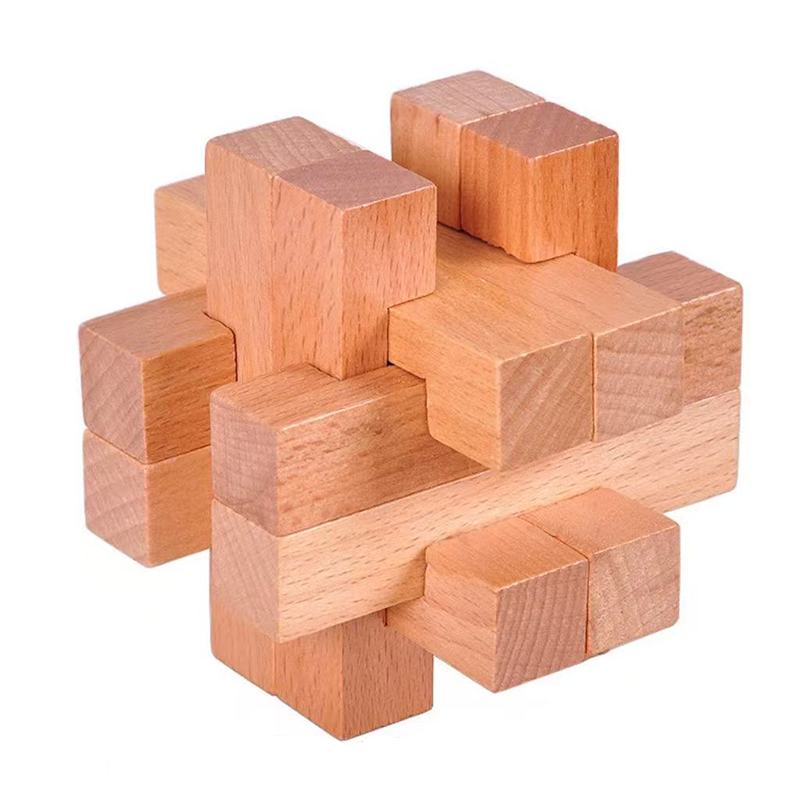 Drewniane łamigłówki dla doros – Wooden Puzzle Kids recenzja i cena