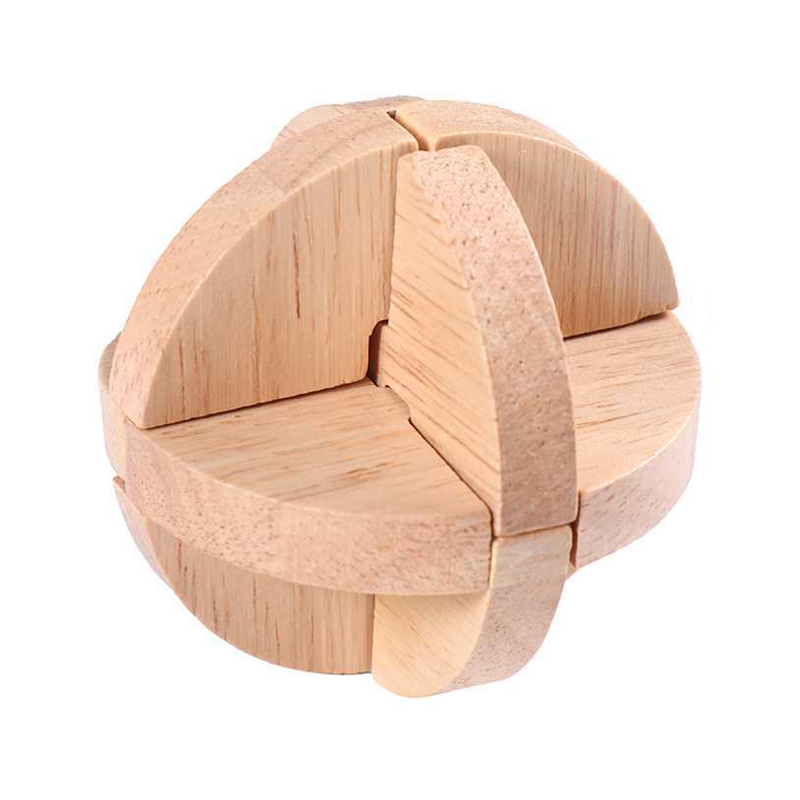 Klasyczna kulka Lu Ban, drewni – Wooden Puzzle Kids recenzja i cena