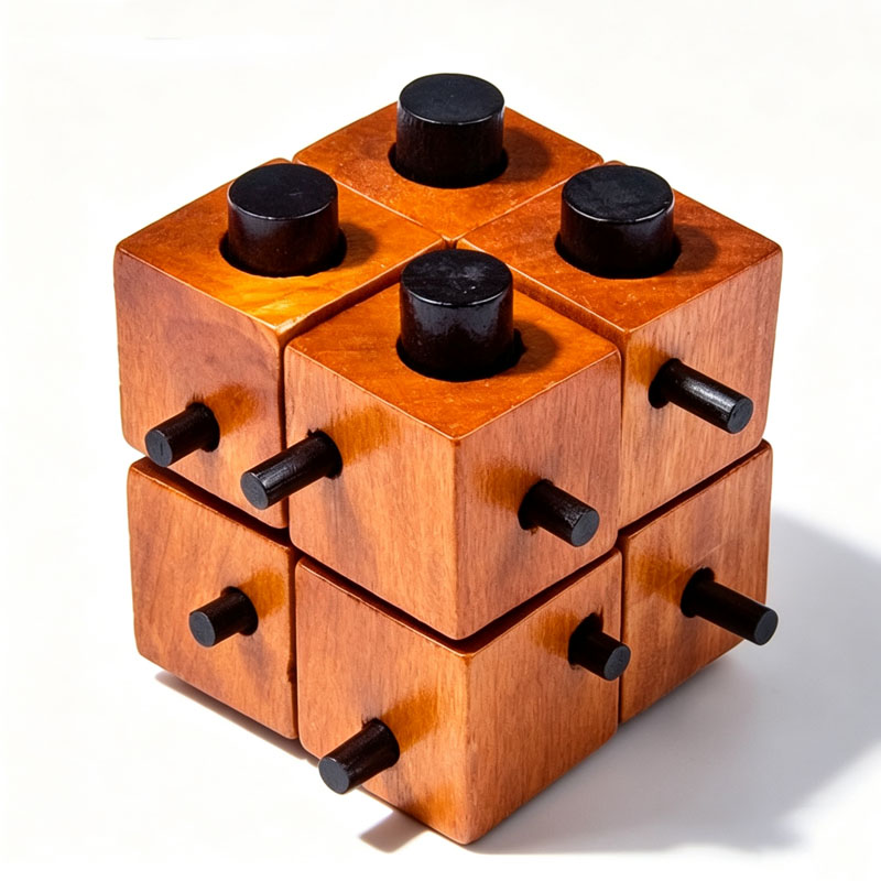 Trudny zamek Lubana – drewnian – Wooden Puzzle Kids recenzja i cena