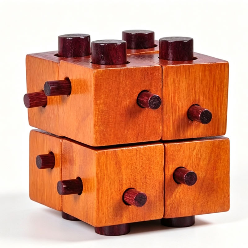 Trudny zamek Lubana – drewnian – Wooden Puzzle Kids recenzja i cena