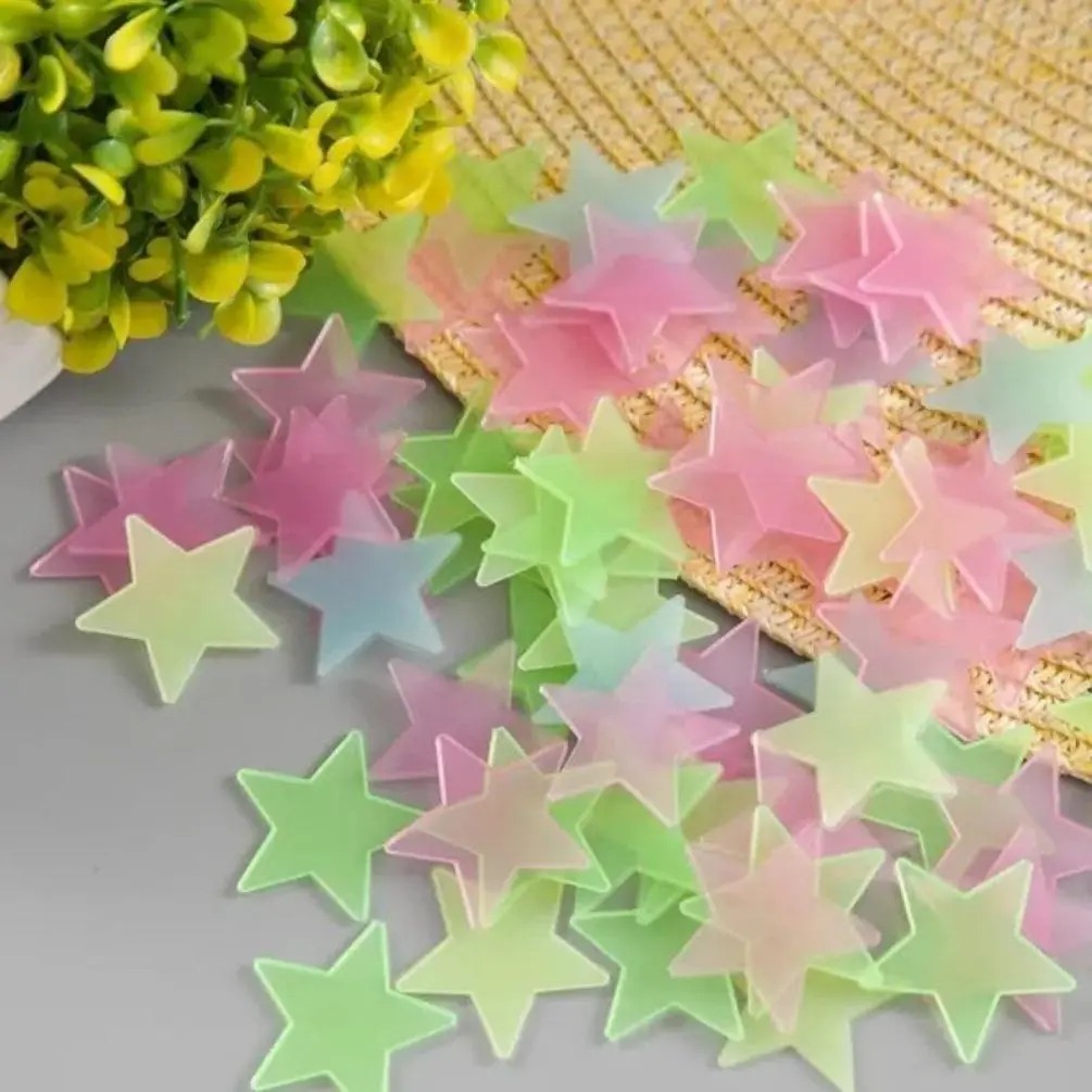 100 szt. Kolorowych, świecącyc – Glow In Dark Stars recenzja i cena
